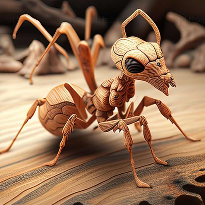 3D модель Pogonomyrmex badius (STL)